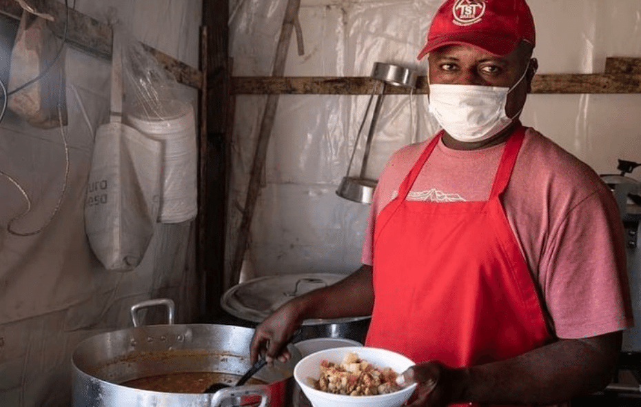 Cozinha solidária do MTST