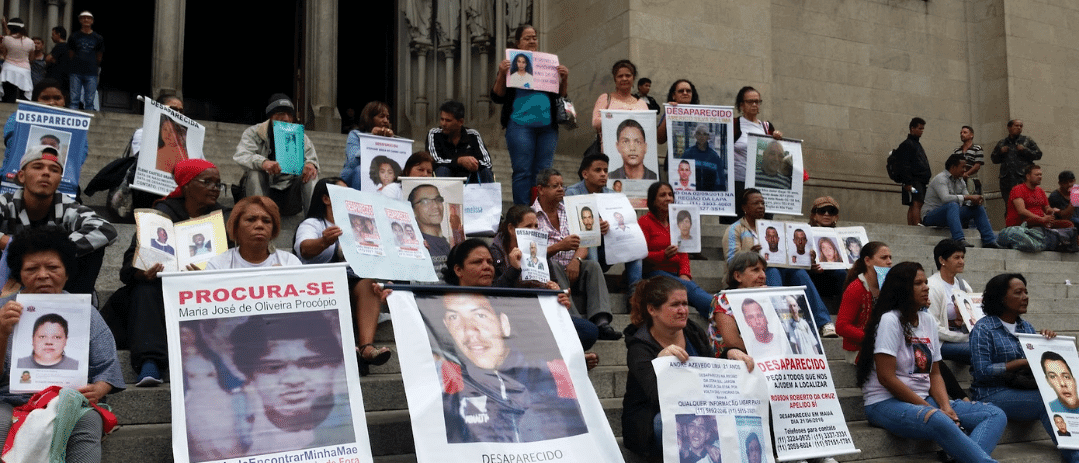 pessoas desaparecidas protesto das mães da Sé 