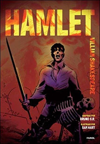 Capa do livro "Hamlet"