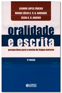 Capa do livro "Oralidade e escrita sob a perspectiva do letramento"