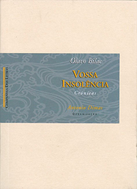 Capa do livro Vossa insolência