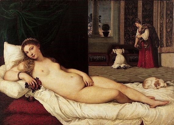 Pintura de Vênus de Urbino