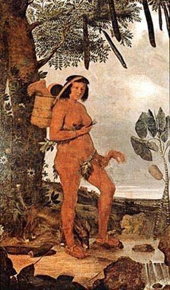 Pintura da Mulher Tapuia de Albert Eckhout