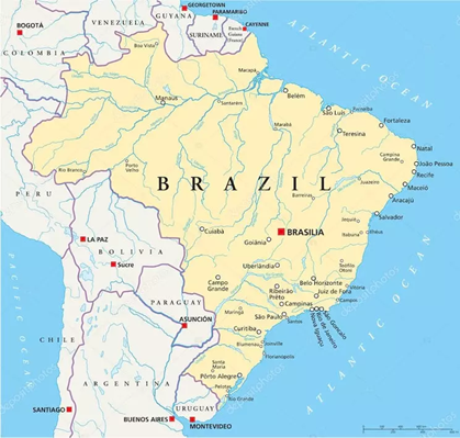 mapa do brasil