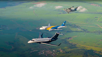 aviões a jato