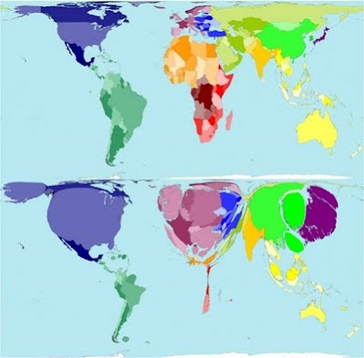 anamorfose geografica