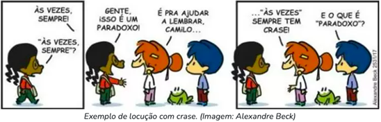 tirinha crase