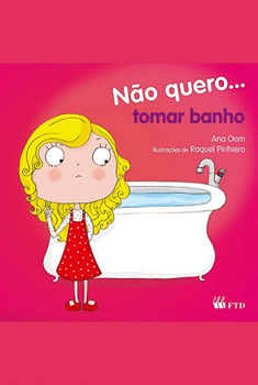 não quero...tomar banho livro higiene