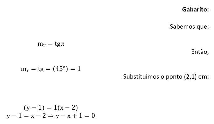 equação-reta