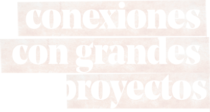 conexão com grandes projetos